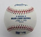 Roberto Hernandez/Fernando Cabrera Dual-Autographed OML Baseball Indians 180629