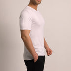 Isaac Slim Fit Short Sleeve T-Shirt // White