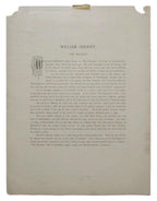 William Sheriff "The Prussian"  1895 Boxing Gladiators 11x15 Supplement Poster