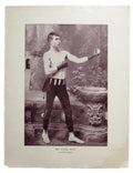Ike O'Neil Weir Boxer d.1908 1895 Boxing Gladiators 11x15 Supplement Poster