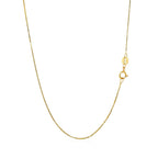 14k Yellow Gold Floating Heart Drop Pendant
