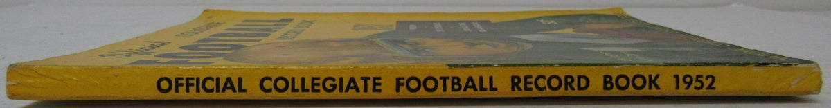 1952 Official Collegiate Football Record Book with John Lattner on Cover 144932