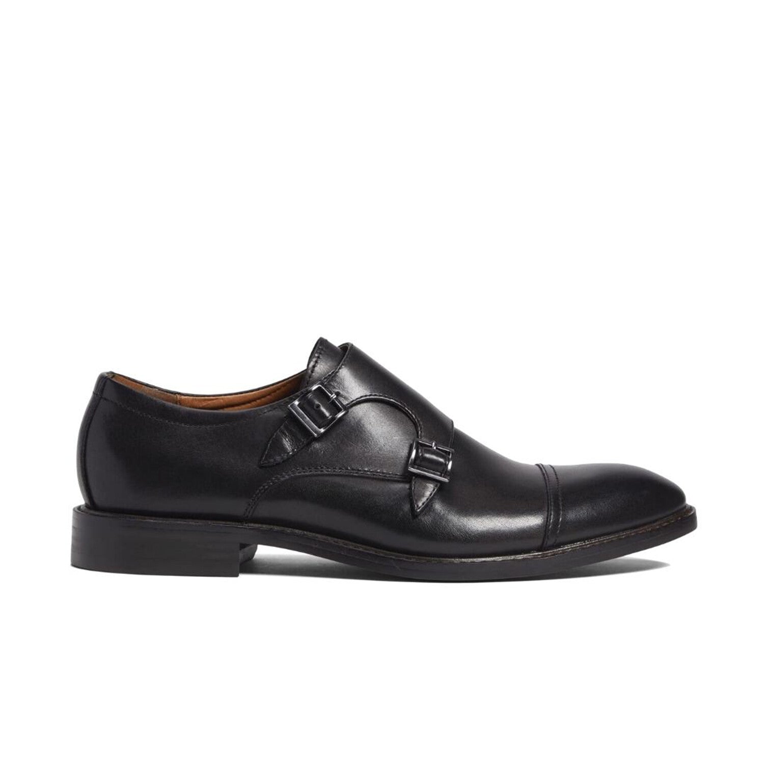 Parklane Double Monk Strap // Black