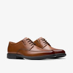 Cosgrove Apron // Apron-Toe Derby // Dark Tan Leather