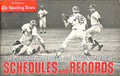 Lot of (2) 1969 AL/NL Schedules and Records  From Sporting News 189481