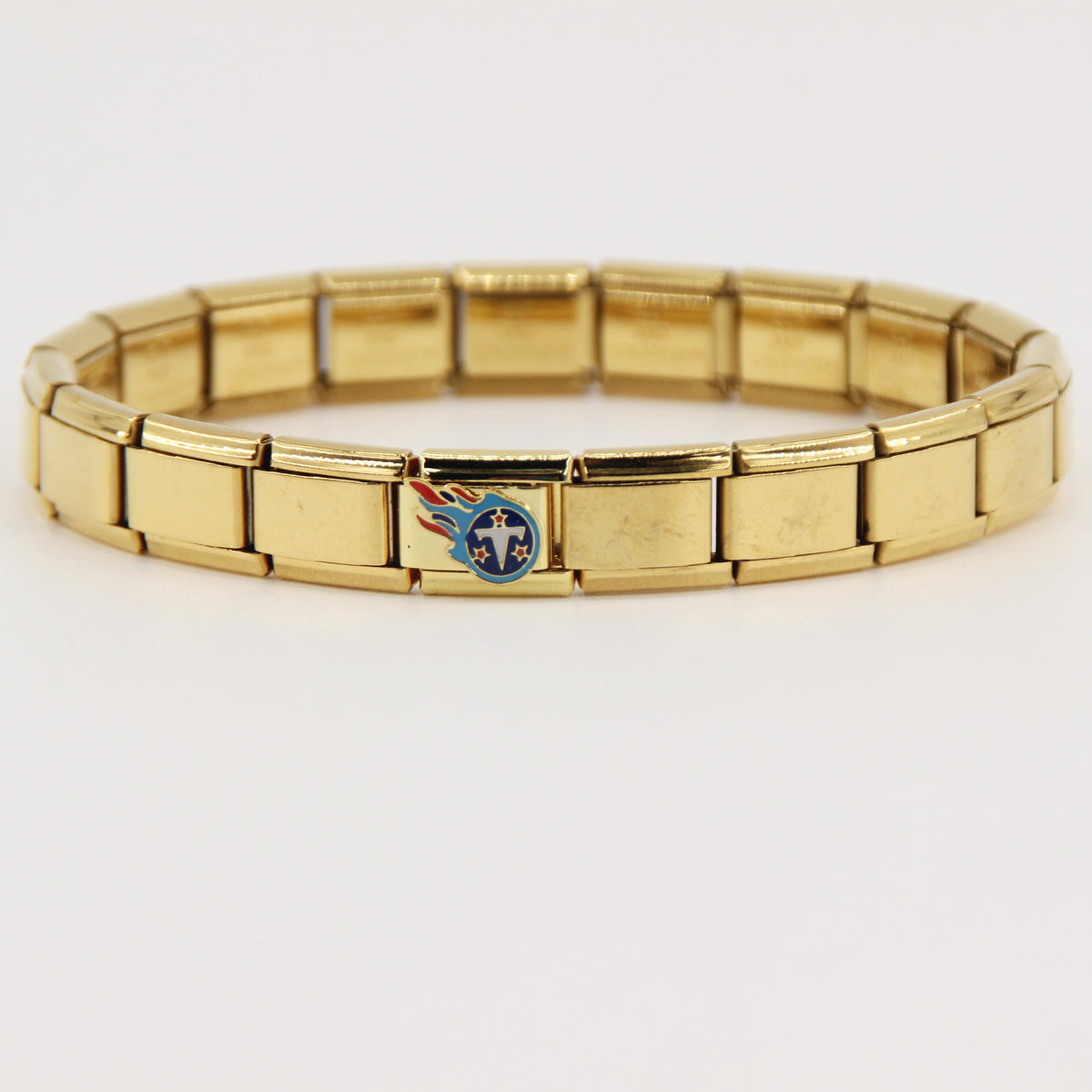 Football Team Logo Italian Charm Bracelet – Custom Gifts for Fans