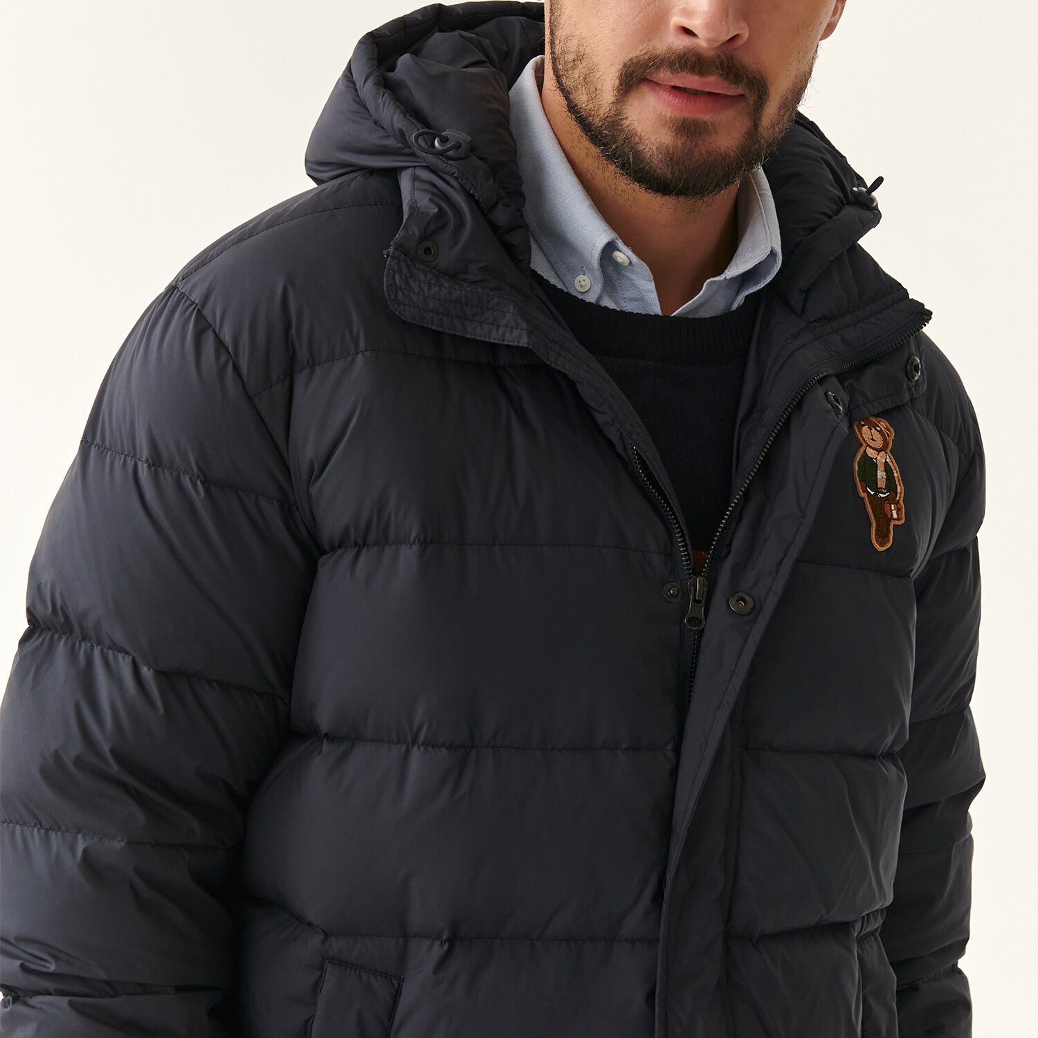 Watt Puffer Jacket // Dark Navy