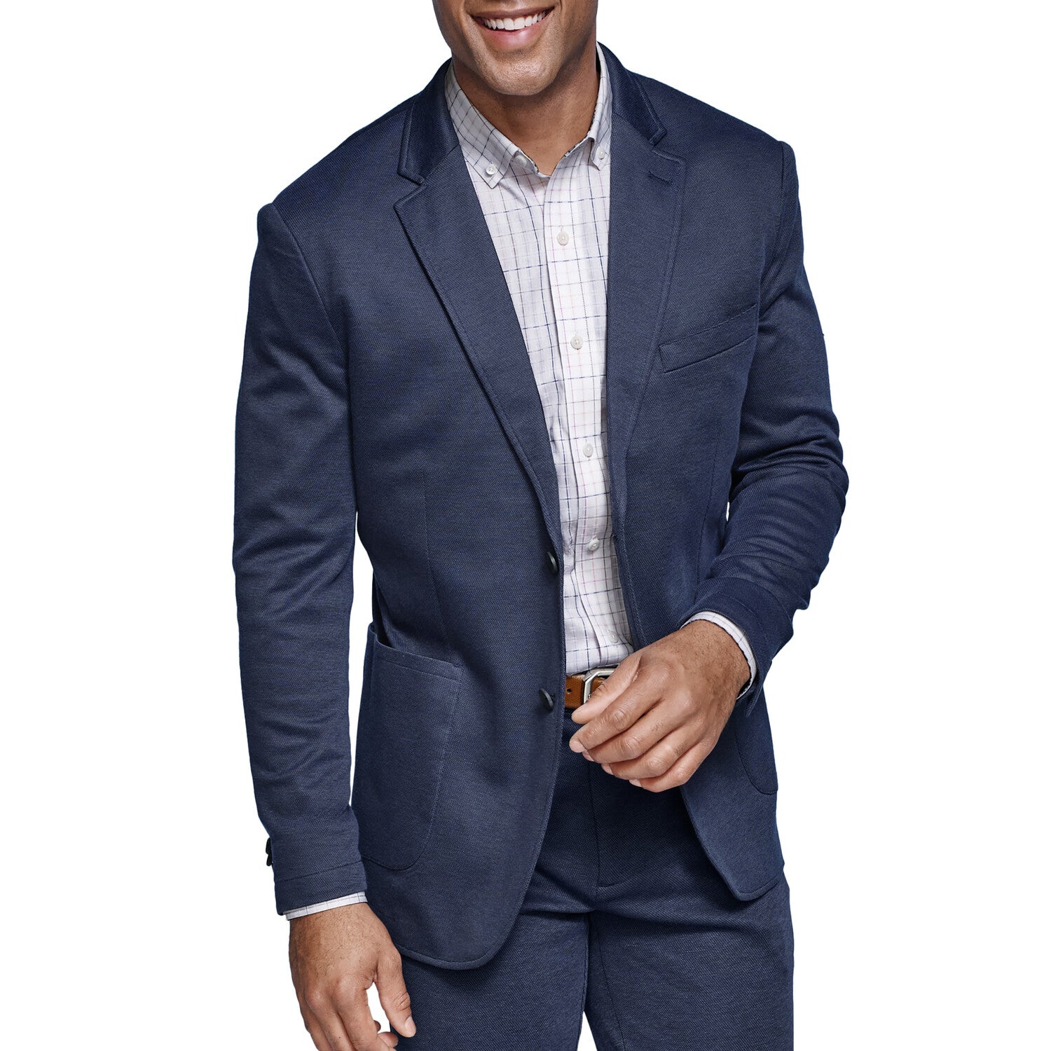 XC Flex Pinnacle Blazer // Navy Birdseye