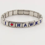 Seattle Seahawks Italian Charm Bracelet – Personalized Fan Gift for  for Birthdays, Holidays & Game Day