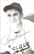 Ray Thomas Dodgers d. 1993 Signed/Autographed 3x5  Photo 179266