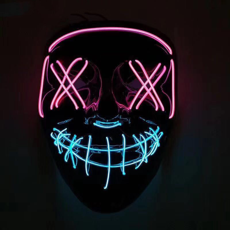 Halloween Led Mask Atmosphere Cheering Props