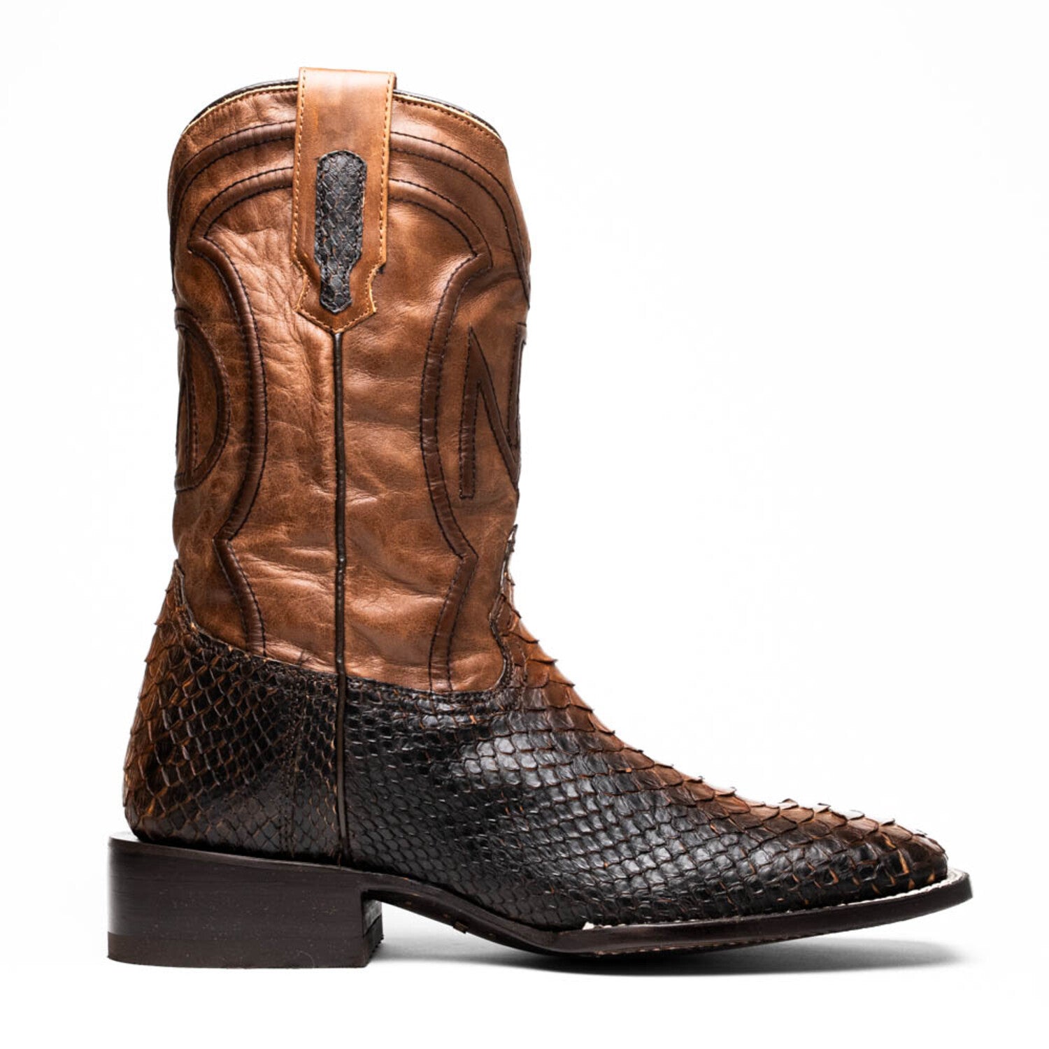 Missouri // Python Leather Western Boots // Lisboa