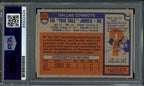 Ed "Too Tall" Jones Signed/Auto 1976 Topps Card #427 Cowboys PSA/DNA 188023