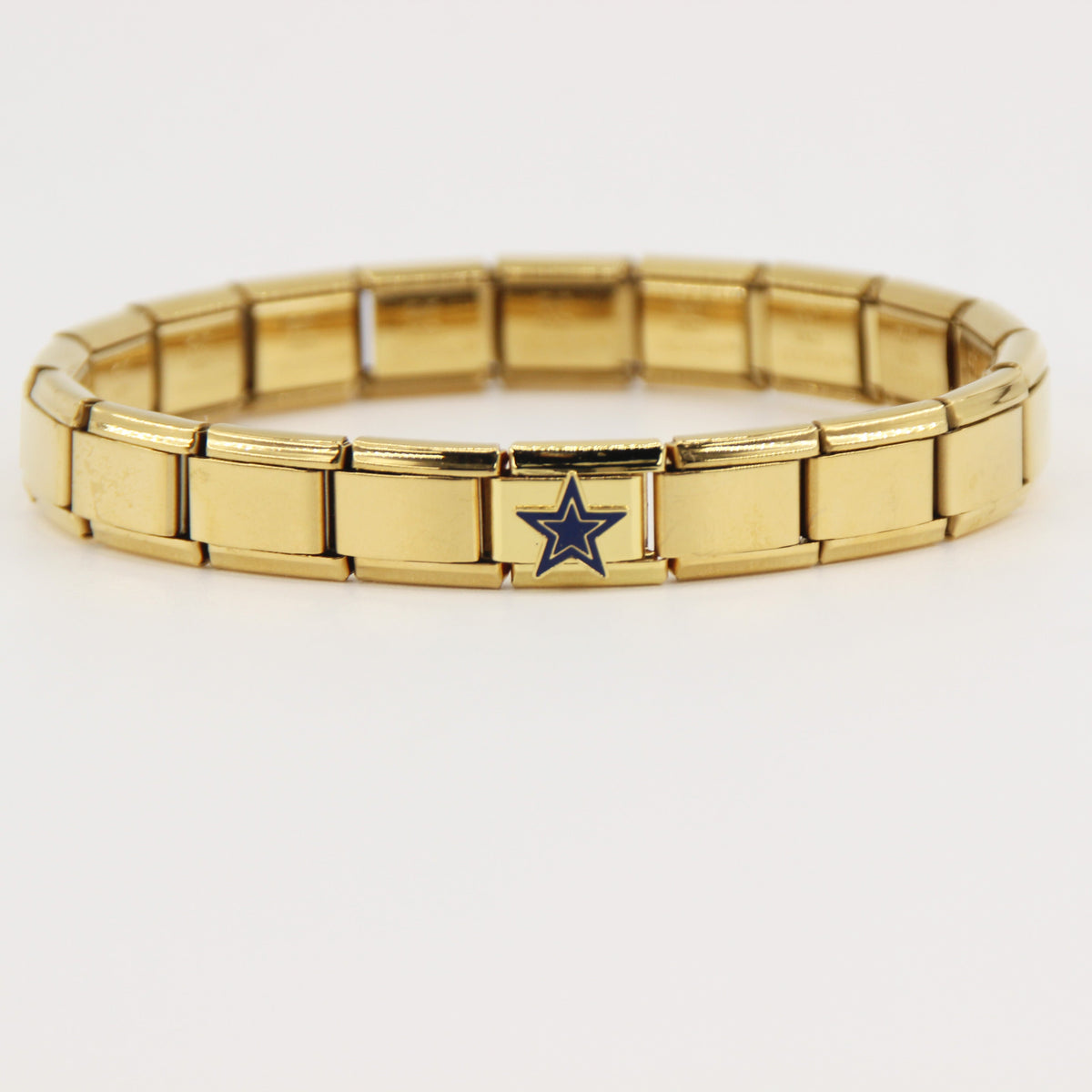 Football Team Logo Italian Charm Bracelet – Custom Gifts for Fans