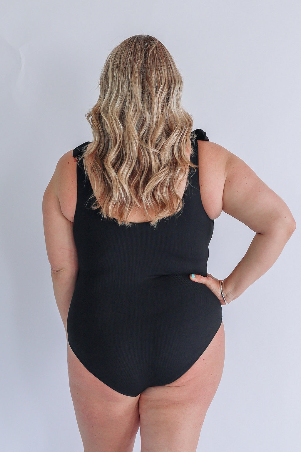 One Piece Tie Shoulder Breastfeeding Swimsuit 2026