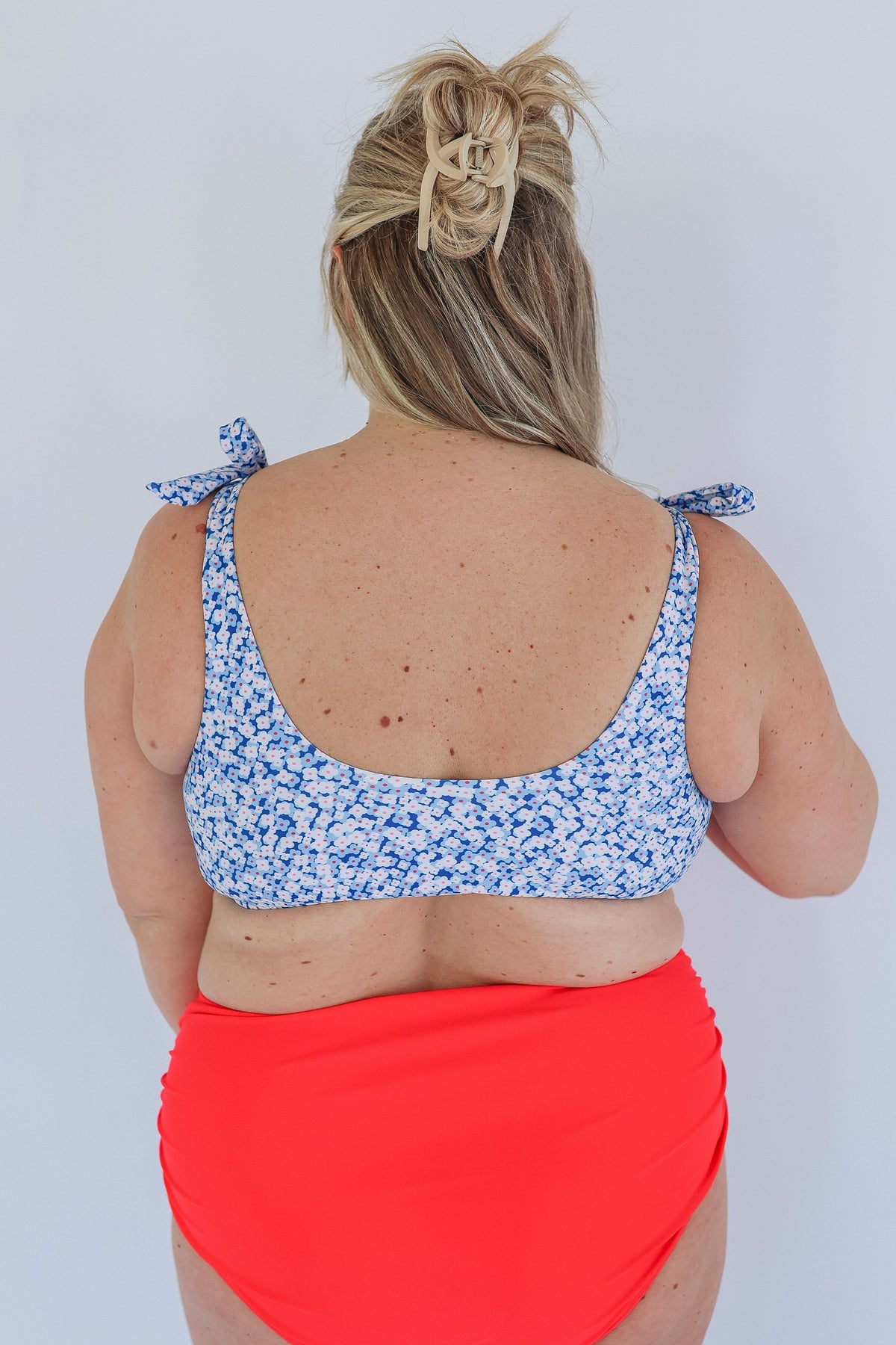 Tie Shoulder Breastfeeding Swimsuit Top 2026