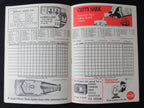 1969 Yankees vs. Oakland A's Scorecard & Program Thurman Munson Debut 183849
