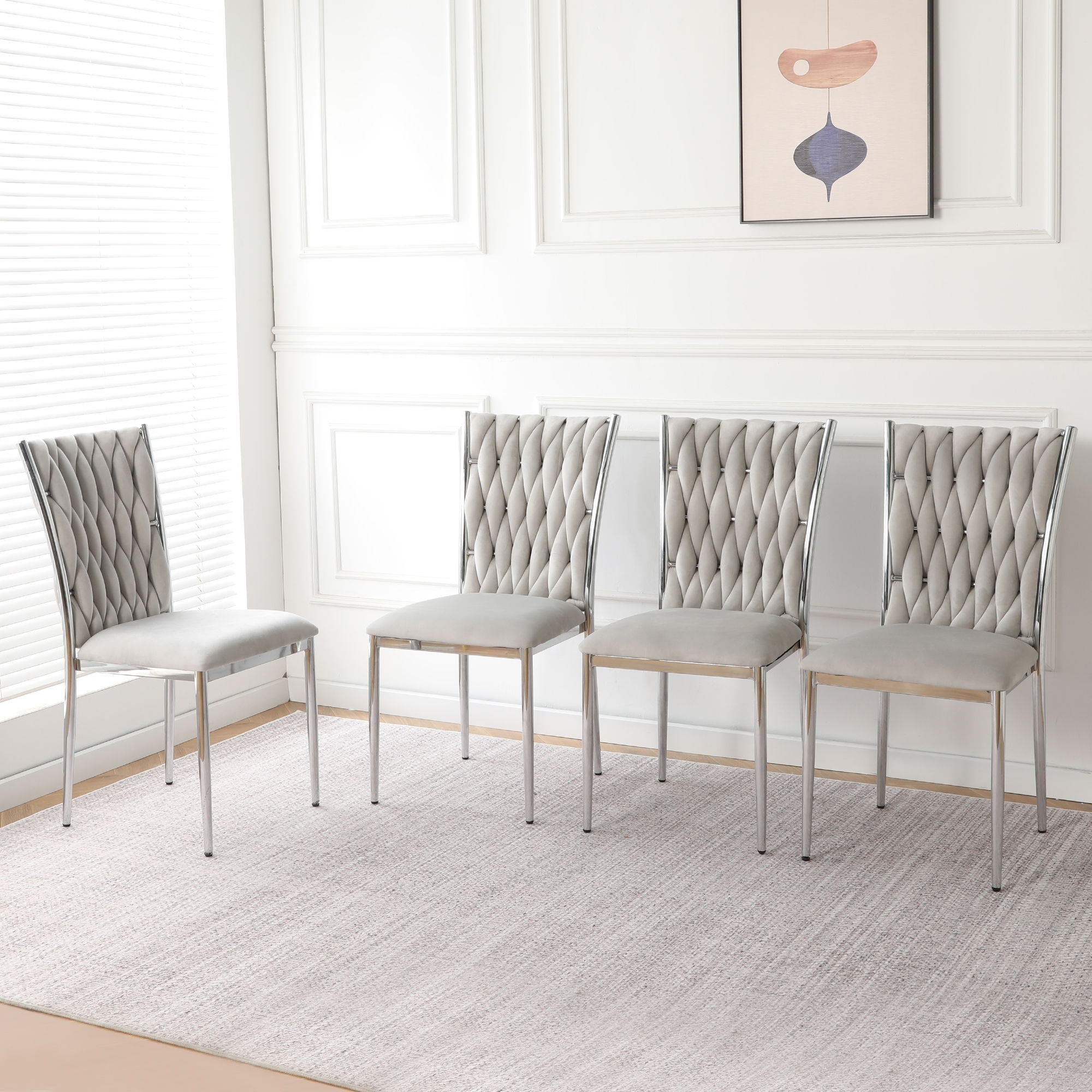 Modern Dining Chair Set