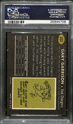 Gary Garrison Signed 1969 Topps Card #233 San Diego Chargers PSA/DNA 185978