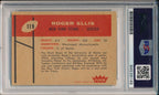 Roger Ellis Titans Signed/Inscribed 1960 Fleer Rookie Card #101 PSA/DNA 166813