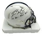 Trace McSorley Signed/Inscribed Penn State PSU Speed Mini Helmet JSA 158364