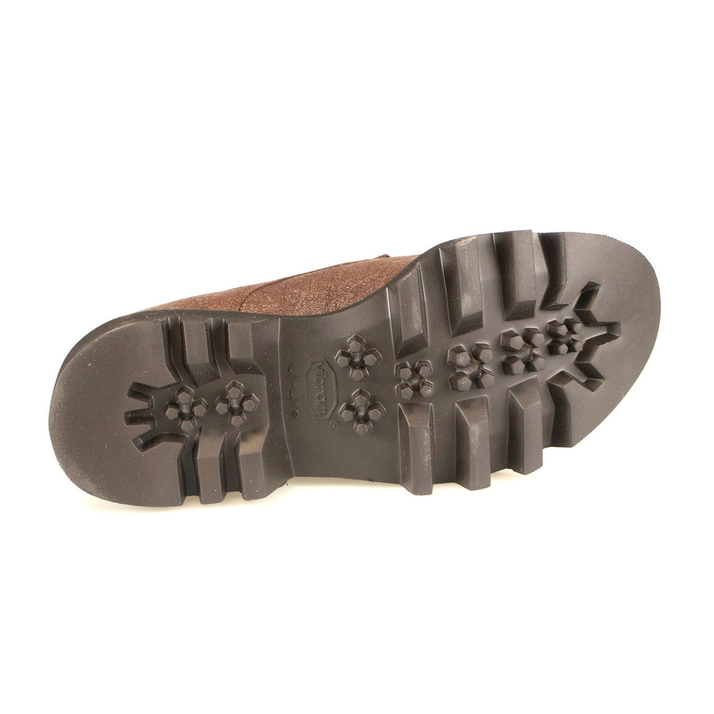 Women's Leather Double Monkstrap // Brown