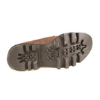 Women's Leather Double Monkstrap // Brown