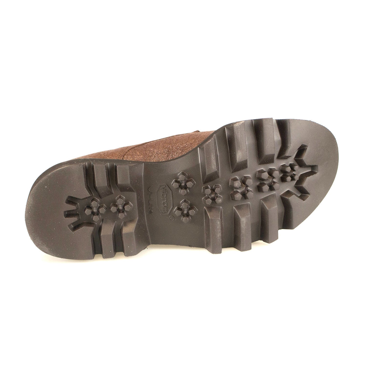 Women's Leather Double Monkstrap // Brown
