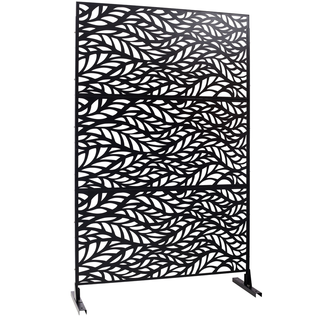 Outdoor & Indoor Privacy Screen - Black