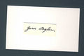 Zack Taylor Yankees Dodgers Signed/Autograph Cut 3x5 Index Card PASS 124313