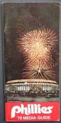 1978 Philadelphia Phillies Media/Press Guide 178013