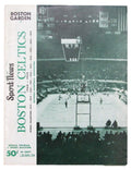 March 19, 1969 Boston Celtics vs. Chicago Bulls Boston Garden Program
