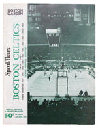 March 19, 1969 Boston Celtics vs. Chicago Bulls Boston Garden Program