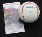 Karim Garcia Signed/Auto Yankees 100th OML Baseball JSA Inscr 186688