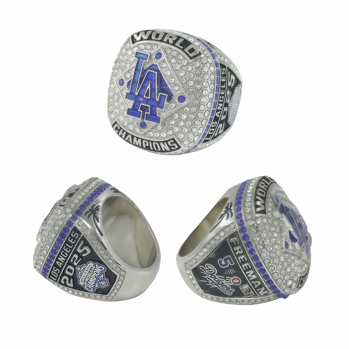 Personalized  Los Angeles Dodgers World Series Ring – Custom Name & Number | Unique Gift for Fans