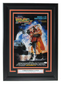 Christopher Lloyd Signed 11x17 Back to the Future Photo Framed JSA 161729