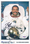 Dr. Bernard Harris Astronaut Signed/Autographed 5.5x8 Photo Card PSA/DNA 165476