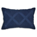 Sparrow & Wren Diamond Embroidered Decorative Pillow 12" x 18"
