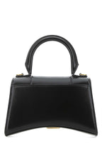Balenciaga Women Black Leather Xs Hourglass Handbag