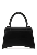 Balenciaga Women Black Leather Medium Hourglass Handbag