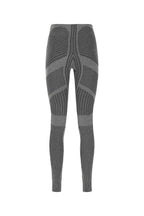 Prada Women Grey Stretch Polyester Blend Leggings