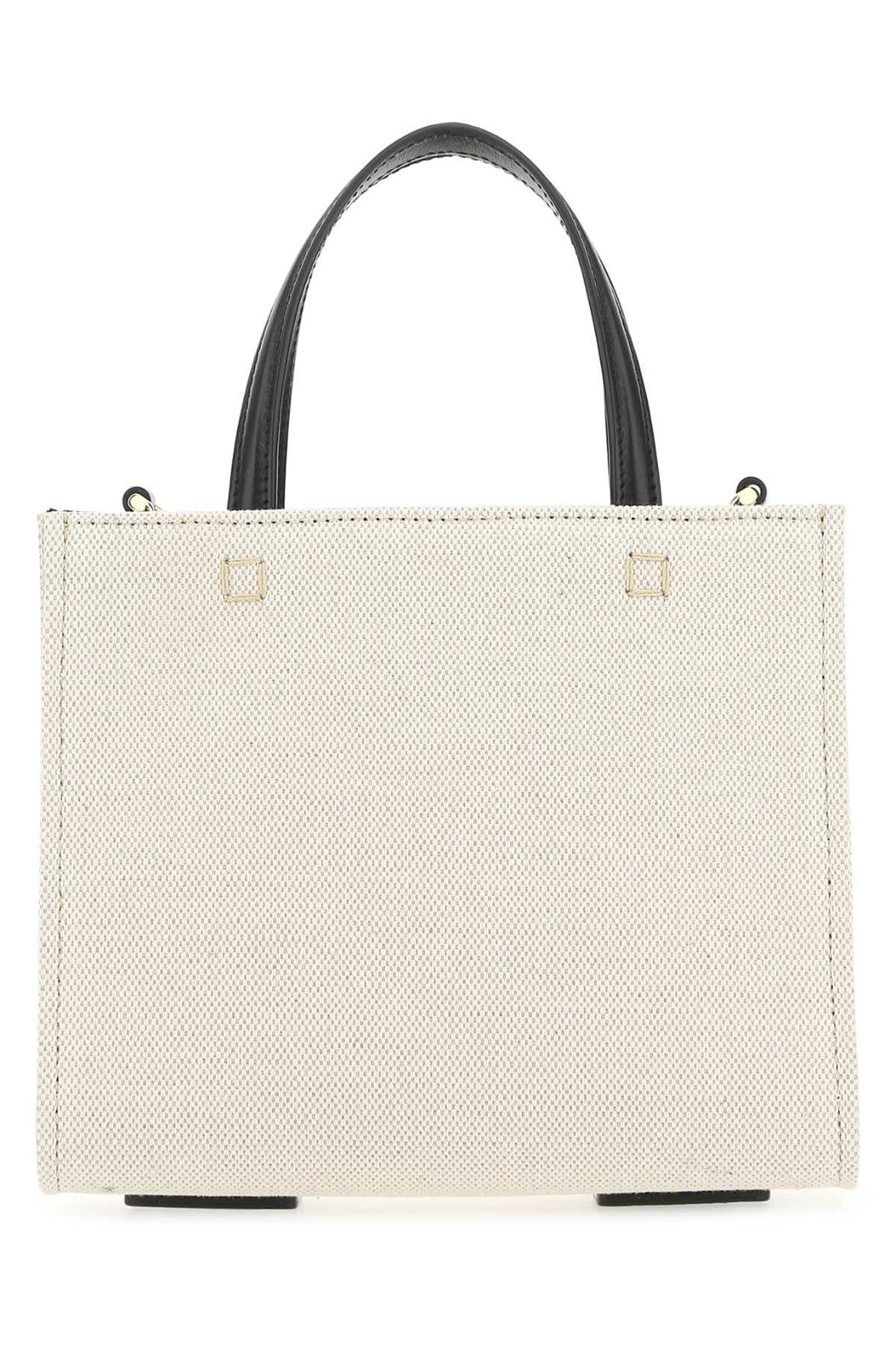 Givenchy Women Ivory Canvas Mini G-Tote Handbag
