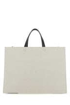 Givenchy Women Ivory Canvas Medium G Shopping Bag