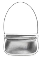 Diesel Women Silver Leather 1Dr Shoulder Bag