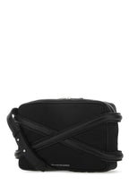 Alexander Mcqueen Men Black Nylon Harness Crossbody Bag