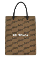 Balenciaga Women Printed Canvas Phone Case