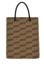 Balenciaga Women Printed Canvas Phone Case