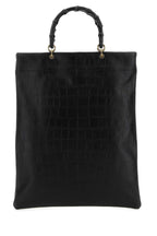 Jil Sander Women Black Leather Medium Shopping Bag