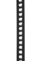 Alexander Mcqueen Women Black Leather Belt