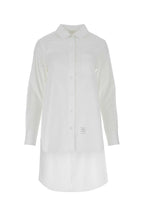 Thom Browne Women White Poplin Oversize Shirt